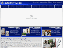 Tablet Screenshot of gyrosystems.com